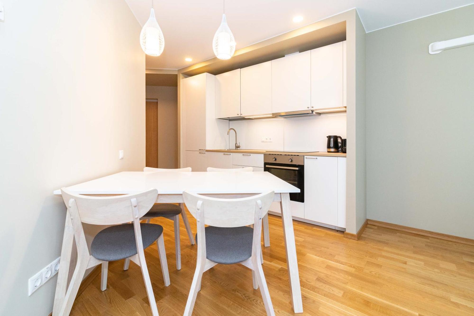 Elija Swan-Toy Apartments Sventoji Luaran gambar
